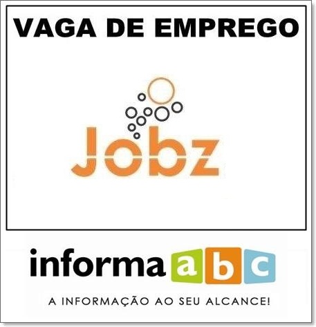 Vaga de Emprego na Jobz Consultoria em Recursos Humanos