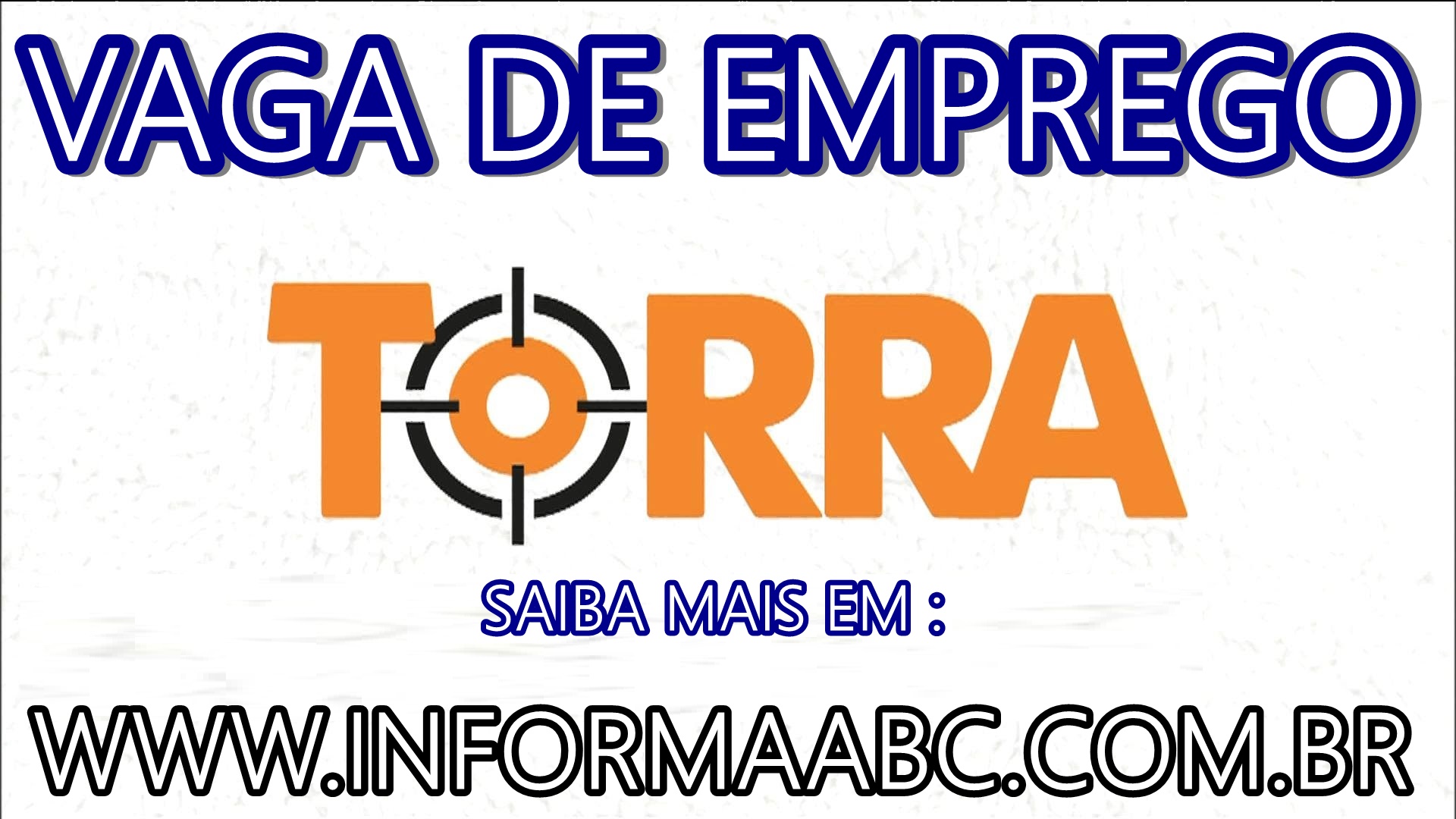 Vaga de Emprego no Torra Torra