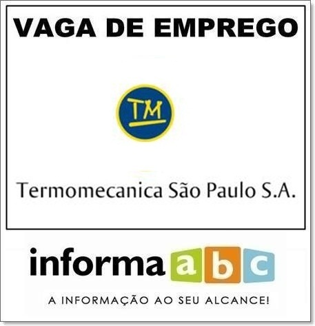 Termomecanica está contratando mecânicos de manutenção industrial