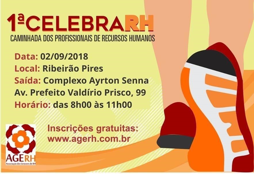 CELEBRARH – 1 CAMINHADA DOS PROFISSIONAIS DE RECURSOS HUMANOS