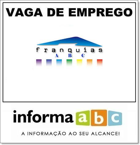 Vaga de Emprego na Franquias ABC