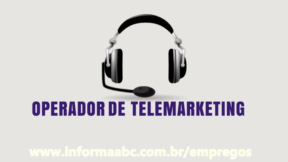 Vaga de Operador de Telemarketing
