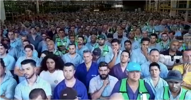 Trabalhadores entram em greve contra fechamento da Ford em São Bernardo
