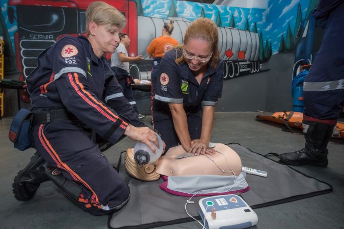 Santo André capacita equipes do Samu com treinamento de atendimento pré-hospitalar