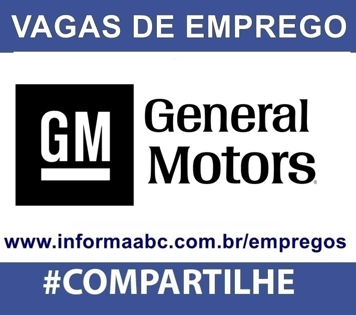 Vaga de Estagio na General Motors