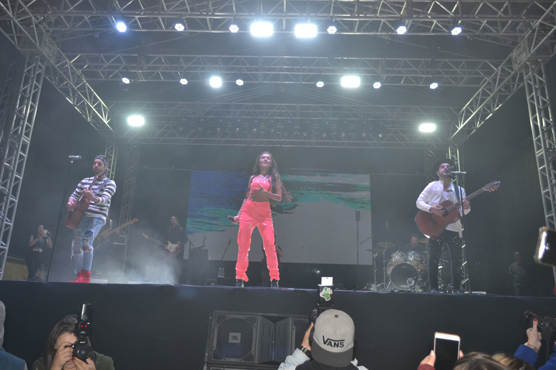 Banda Melim se apresentou na 13ª Festa do Chocolate de Ribeirão Pires