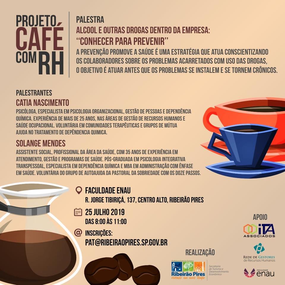 Projeto Café com RH em Ribeirão Pires