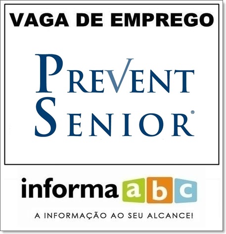 Vaga de Emprego na Prevent Senior