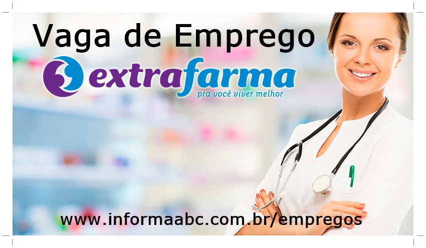 Vaga de Emprego na Extrafarma