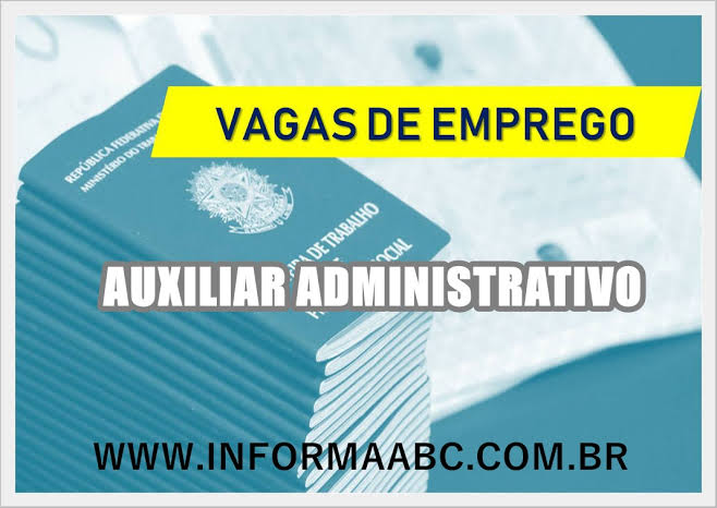 Vaga de Auxiliar Administrativo