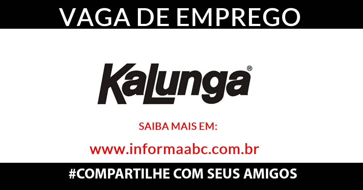 Kalunga abre novas vagas de emprego