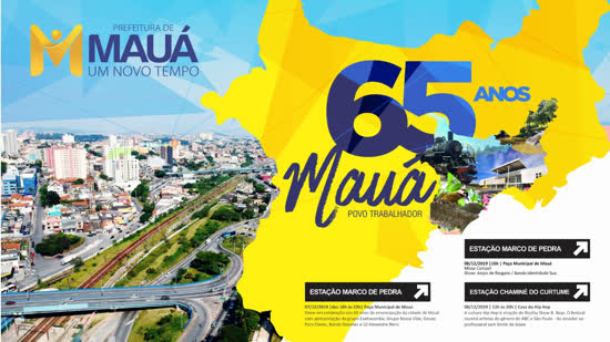 Inaugurações e shows gratuitos são parte da programação de aniversário de Mauá