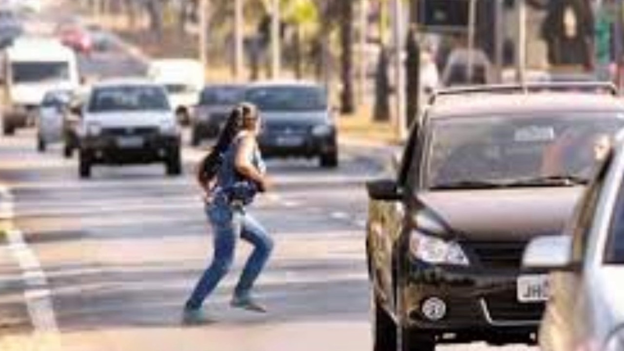 Acidentes deixam em média 20 pedestres inválidos por dia