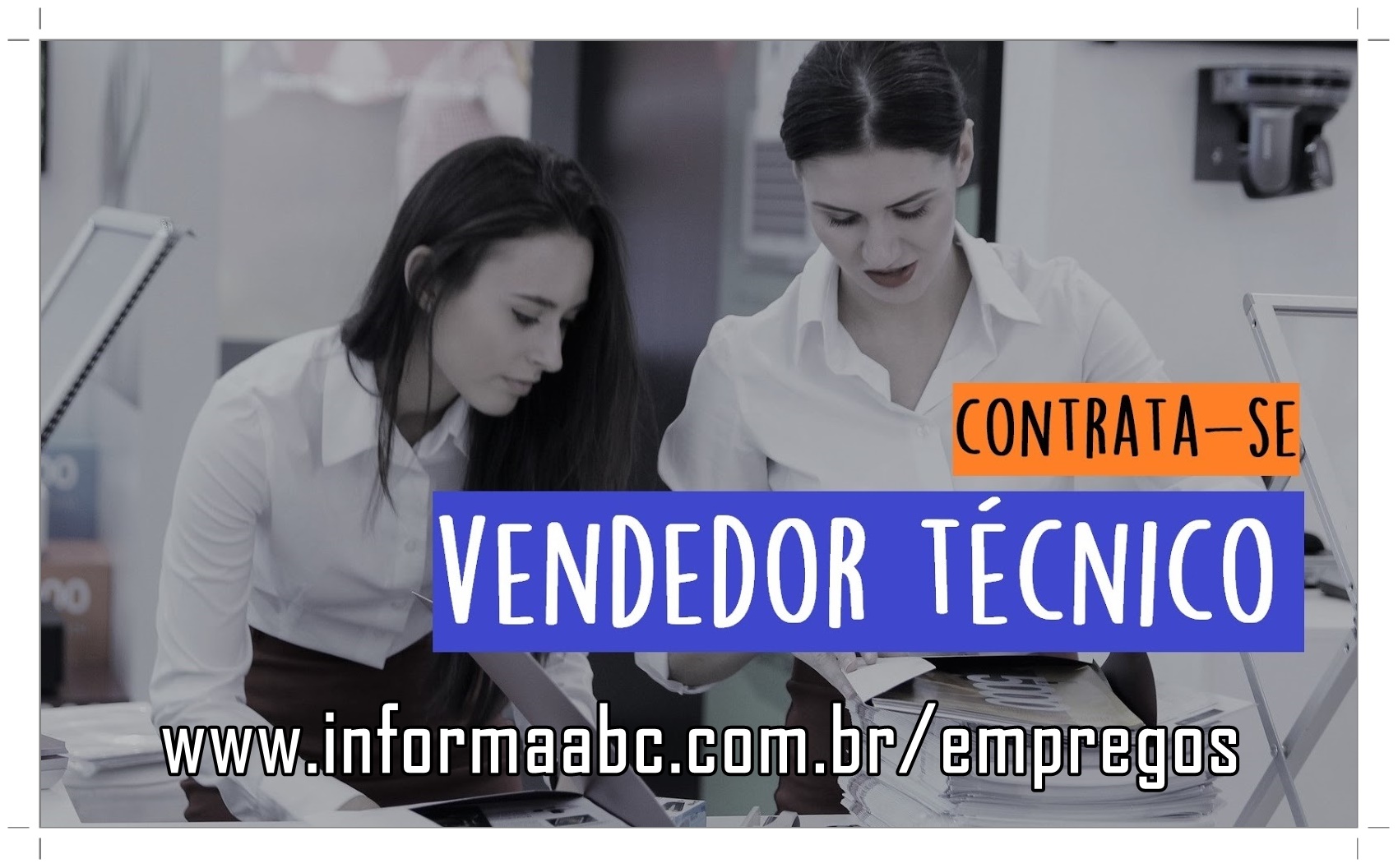VAGA DE VENDEDOR TÉCNICO