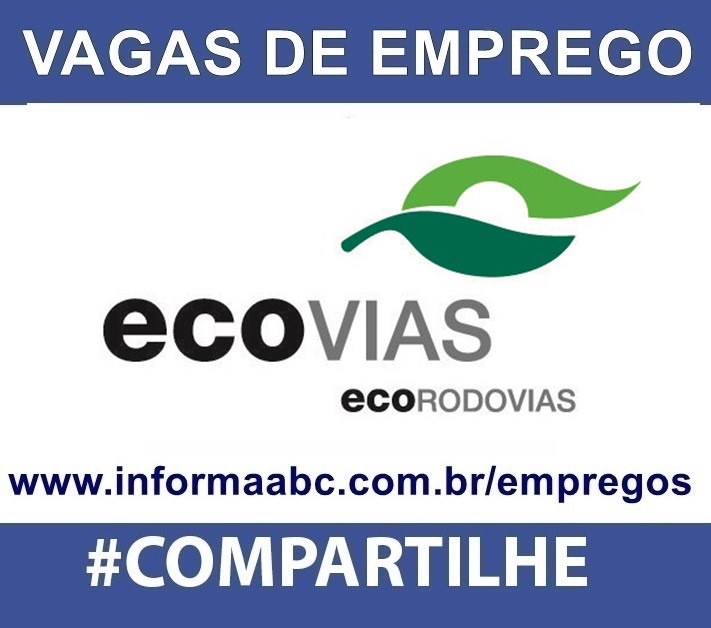 Vaga de Emprego na Ecovias