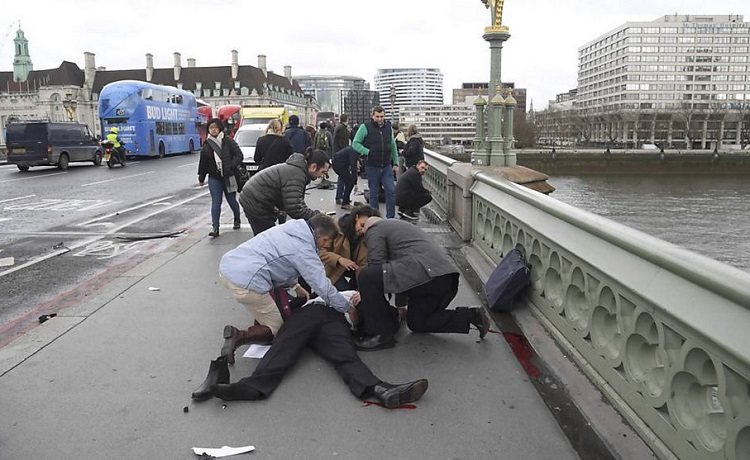 Ataque ao parlamento Inglês deixa 4 mortos e 20 feridos em Londres
