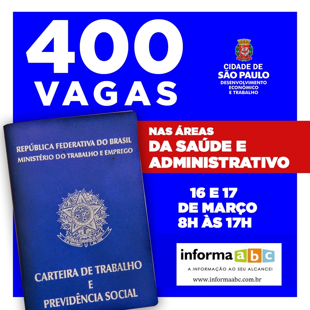 Processo Seletivo para 400 Vagas