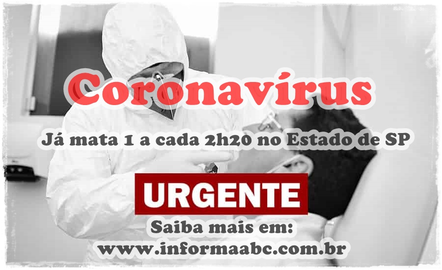 Coronavírus já mata 1 a cada 2h20 no Estado de SP