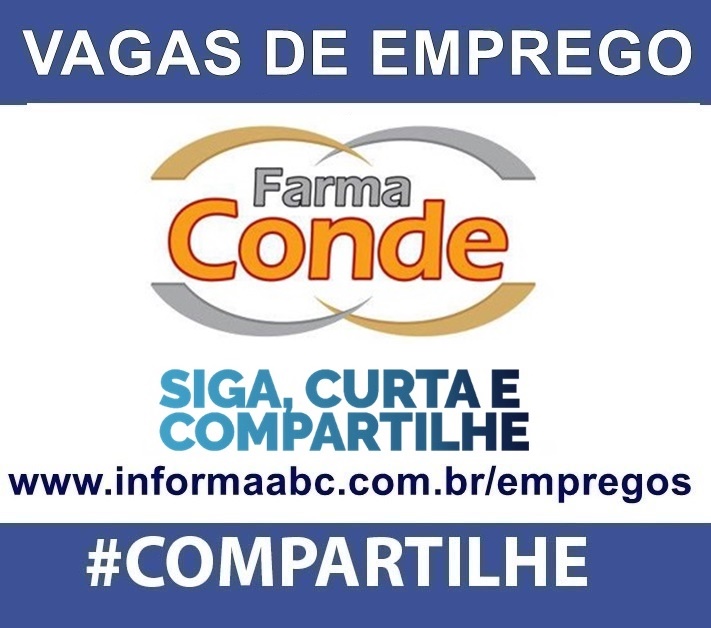Farma Conde abre mais de 100 vagas de emprego na pandemia
