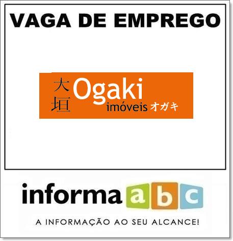 Vaga de Empregos Ogaki Imovéis