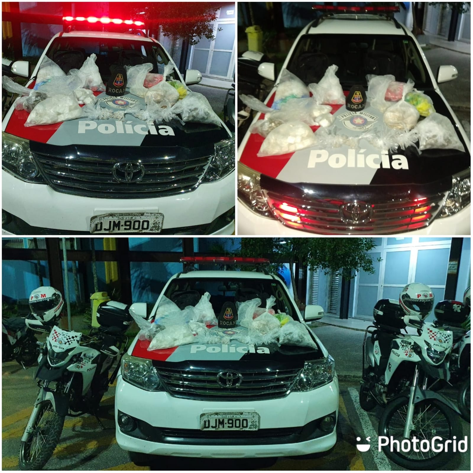 Rocam Prende traficante e grande quantidade de entorpecentes em Santo André