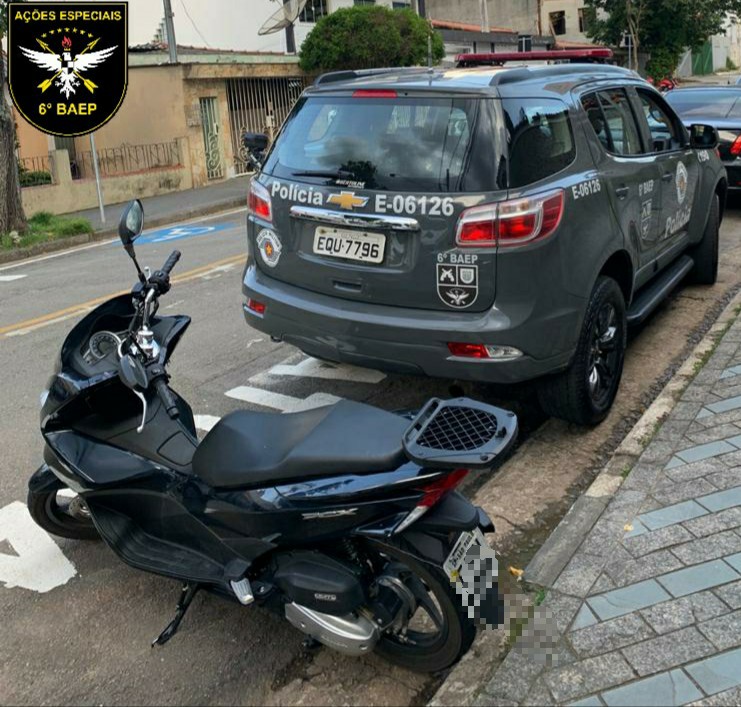 Mulher é presa por Receptação e motocicleta é recuperada em Santo André