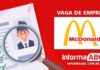 Vaga de Emprego no McDonalds