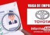 Vaga de Emprego na Toyota