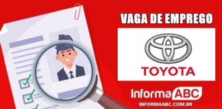 Vaga de Emprego na Toyota