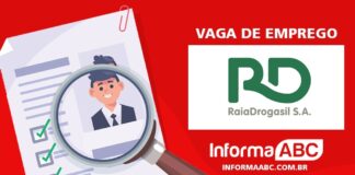 Vaga de Emprego na Droga Raia