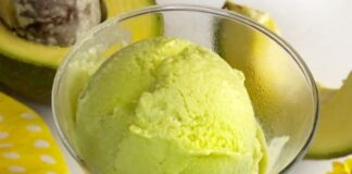 Sorvete de Abacate, uma delícia!