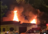 Incêndio destrói fábrica de velas em São Bernardo do Campo (SP)