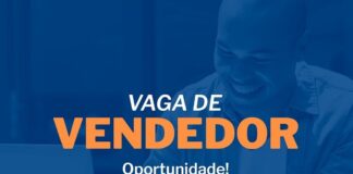 Vaga de Vendedor