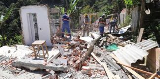 São Bernardo começa a derrubar casas que estão desocupadas no Areião