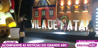 Vila de Natal no Parque Celso Daniel