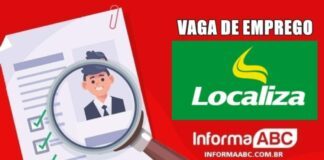 OPORTUNIDADE DE EMPREGO NA LOCALIZA