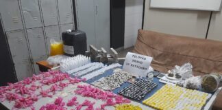 Polícia Militar aprende grande quantidade de drogas em Diadema