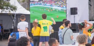 Paço de Santo André transmite jogo Brasil x Croácia nesta sexta