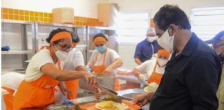 Bom prato de São Bernarno oferece almoço especial para celebrar o natal