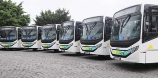 Santo André entrega 15 novos ônibus e moderniza frota do transporte público