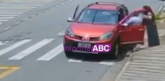 Mulher mata marido na frente do filho em Santo André