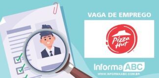 Vaga de Emprego de Pizza Hut
