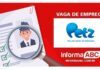 Petz abre oportunidade de emprego