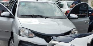 GCM DE SÃO CAETANO DETÉM HOMEM QUE ROUBOU UM TOYOTA ETIOS DE SENHORA DE 72 ANOS NO BAIRRO CERÂMICA