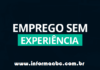 Vaga de Vendedor Interno sem experiência