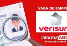 Verisure abre vaga de emprego
