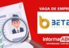 Vaga de Emprego na Betel Serviços
