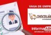 Chocolândia abre vaga de emprego