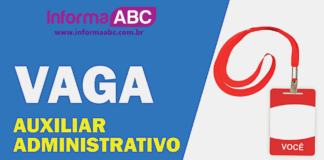 Vaga de Auxiliar administrativo