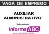 Vaga de Auxiliar Administrativo